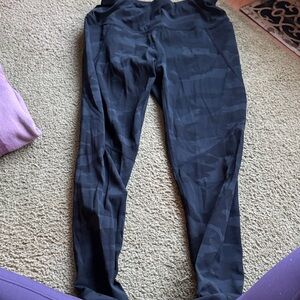 Sweaty Betty Black Camouflage Leggings